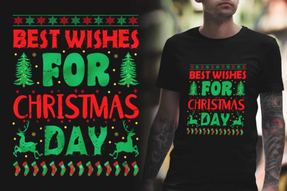 Best Wishes for Christmas Day: Festive Illustrations