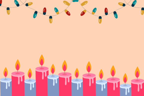 Christmas Candle Festive Background Illustrations Review