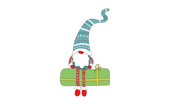 Christmas Gnome: Scandinavian Illustrations for Branding