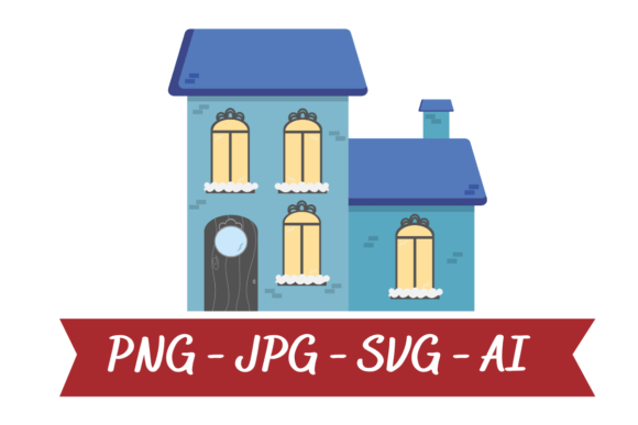 Christmas House Clipart: Winter House Illustrations Review
