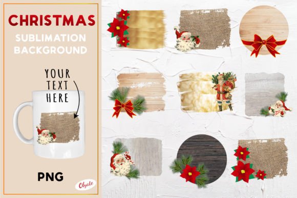Christmas Sublimation Background Bundle: Illustrations Review