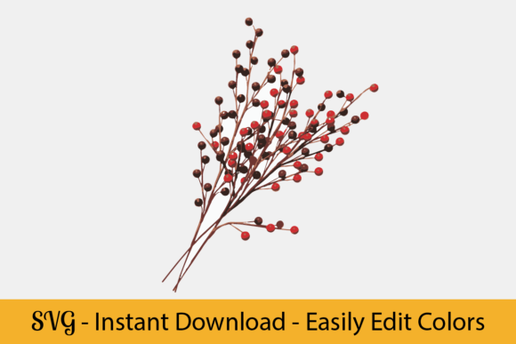 Foliage, Christmas Leaf SVG: Premium Illustrations