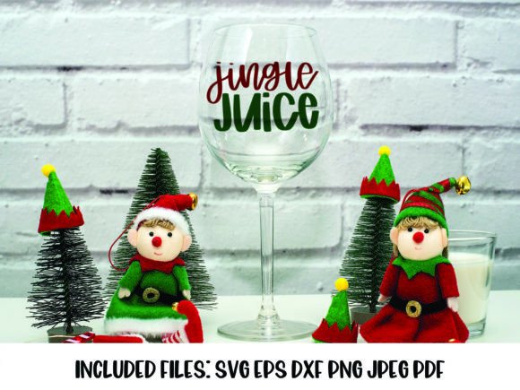 Jingle Juice Christmas SVG: Festive Illustrations for Blogs