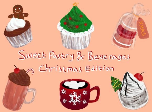 Sweet Pastry Beverages Christmas: A Designer's Review